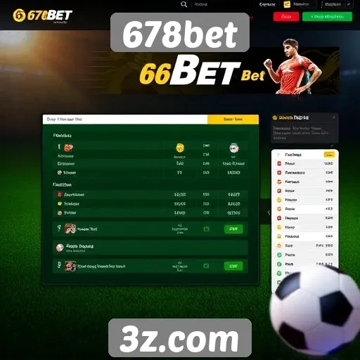 Novas funcionalidades do site 678bet em destaque