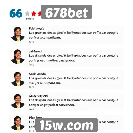 Usuários avaliam experiência de jogo no site 678bet